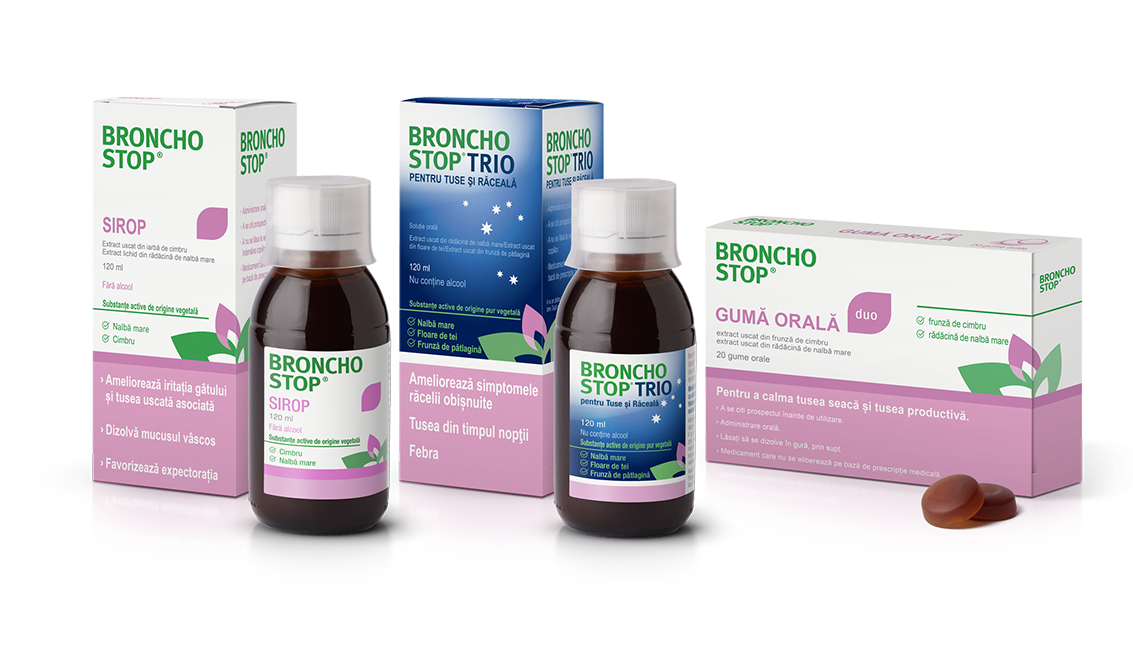 Bronchostop Productfamily 